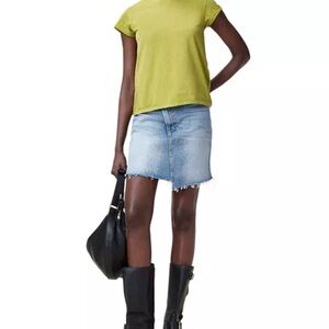 NWT AllSaints Lime Green T-Shirt